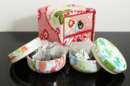 可愛いお茶BOX